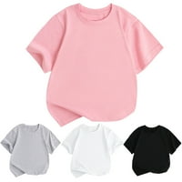 Virmaxy Christy Cossy Roditelj-Child Outfit za obiteljski Slovo Slatka loza Okrugla bluza za okrugla