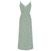 Žene Ljeto Ležerne prilike Boho Crewneck Cvjetni print kratkih rukava Mini haljina