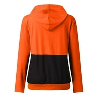Zip up hoodie y2k za žene - ispis pulover s dugim rukavima 50% popusta