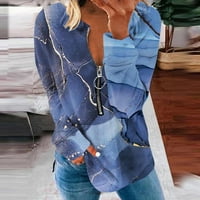 Ženski kardigani otvoreni frontlong rukav patchwork pad srednje dužine Lagani džepovi casual džemperi