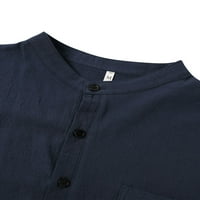 Ženska modna radna odjeća s kratkim rukavima V-izrez s džepovima ispisanim vrhovima Ljetni vrhovi za