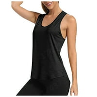 Ženske hlače Yoga Solid Boja visoka struka široka noga modna modna znojnica s džepovima za praćenje