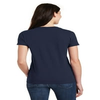 Košulje kratkih rukava prevelike ljetne majice za žene casual okrugli vrat tiskani majice labavi udobni