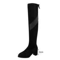 Miyuaadkai čarape 320g Velvet čarape Prodirene guste noge Dame prodorne elastične meso plus srednje