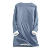 Ženska majica kratkih rukava CALCE CALLAR COLC COLLARS Cratni retro pamučni posteljina Top Plus Veličina