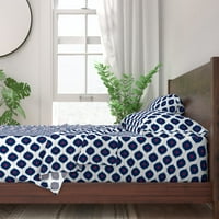 Cvjetna i morska kornjača slikanje posteljine posteljina odijelo sa jastukom crnim i plavim kućnim posteljinama,