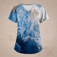 Huachen Ljetna rasprodaja casual kombineti za žene Ženska modna ljetna slatka labava ležerna print retro