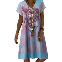 Aylzy ljetne haljine za žene Havajski odmor Boho pamučne haljine za ženske večernje večernje zabave