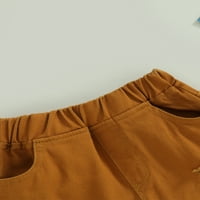 Ženski odjeća za prodaju prodaja Modna žena okrugla vrata Čvrsta bluza s dugim rukavima + labave hlače
