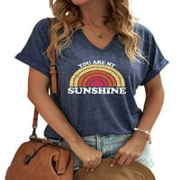 Ženski rezervni majica s majicama bez rukava s rukavima na vrhu na vrhu