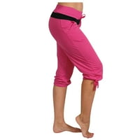 Kiplyki Veleprodaja Žene Capris Ženske labave smanjenje široke nogu Hlače velike struke ravne hlače