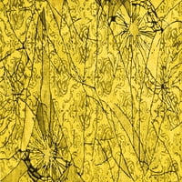 Eloria limun žuta mekana udobna narezana silueta saree saree oblikovanje bljeskalica za žene Lycra pamučna
