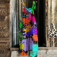 Ženski ljetni vrhovi posadni vrat kratkih rukava ljetni vrhovi modna labava bluza u boji