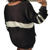 Cardigan džemperi za žene lagana otvorena prednja kardigan casual tima boja gradijent boja tiskana tanka