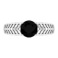 SKPBlutn prstenovi za žene djevojke nehrđajućeg čelika šareni dijamantni lanac rotirajuće nakit titanijum