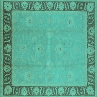 Pamuk Saten Duvet, kralj kralja King - Teal Mid Stoljet Retro Vintage 1950S Geometrijski plavi zeleni